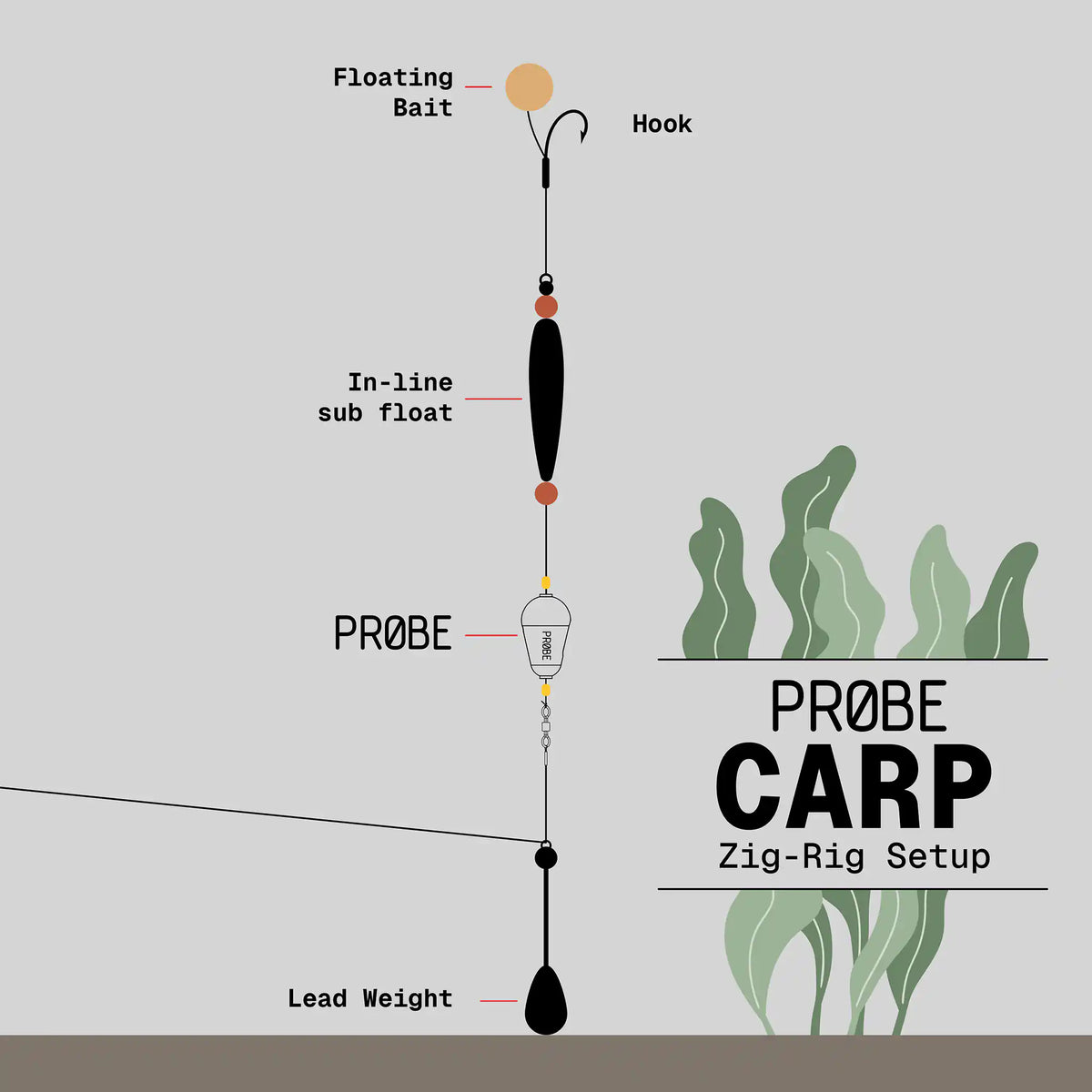 Push Probe Rig PR0BE Fishing